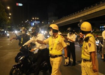 Các mức phạt nồng độ cồn xe máy