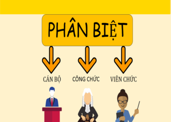 Sự khác nhau giữa cán bộ và công chức theo quy định hiện hành