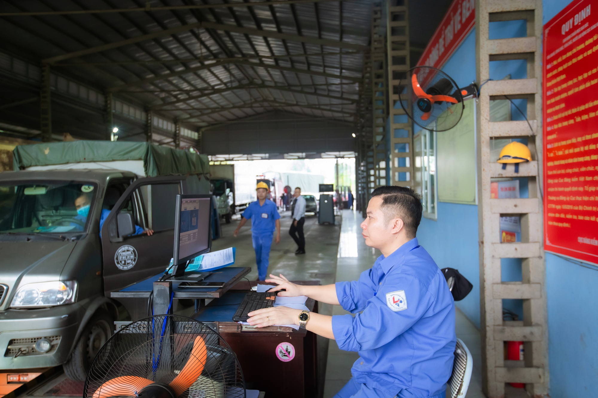 Nộp phạt nguội khi đăng kiểm