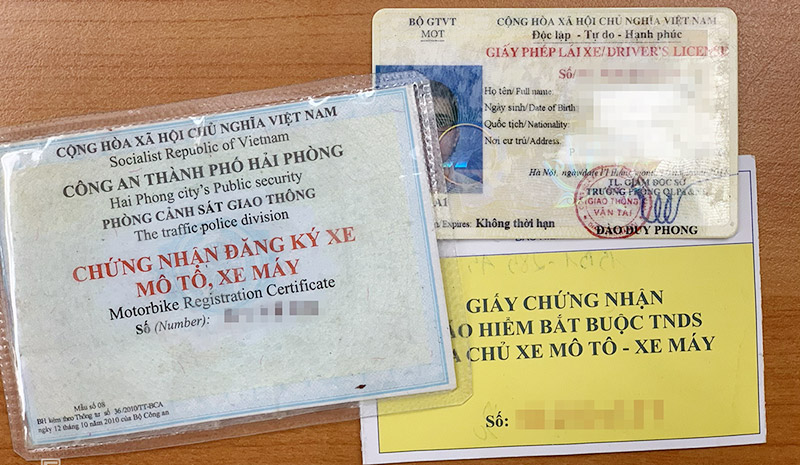 Thủ tục sang tên xe máy cho tặng