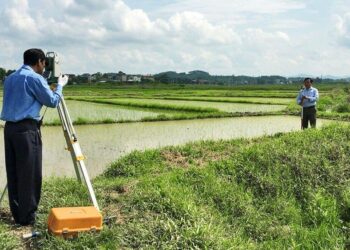 Phí đo đạc đất ở nông thôn