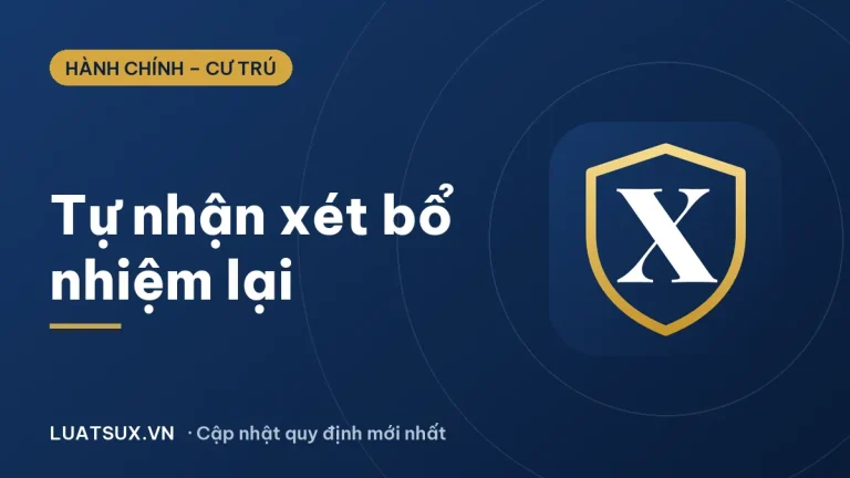 Bản tự nhận xét đánh giá cán bộ để bổ nhiệm lại: mẫu và cách viết
