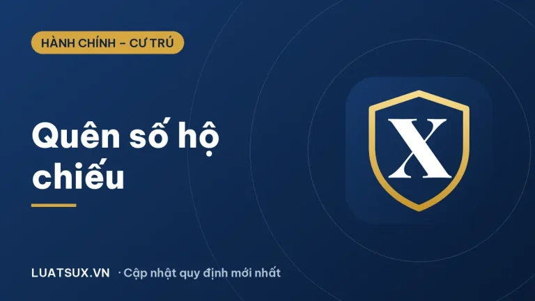Quên số hộ chiếu: Cách tra cứu hộ chiếu online mới nhất 2026