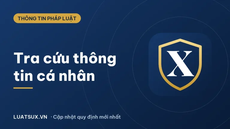 Tra cứu thông tin cá nhân trên cơ sở dữ liệu quốc gia 2026