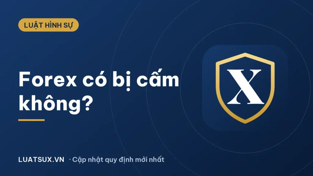 Forex có bị cấm ở Việt Nam không? Chơi forex bị phạt thế nào 2026