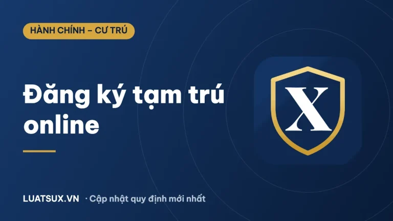 Đăng ký tạm trú online trên VNeID: Hướng dẫn chi tiết 2026