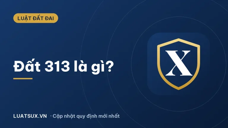Đất 313 là gì? Đất dân dụng, đất nhóm nhà ở xây dựng mới
