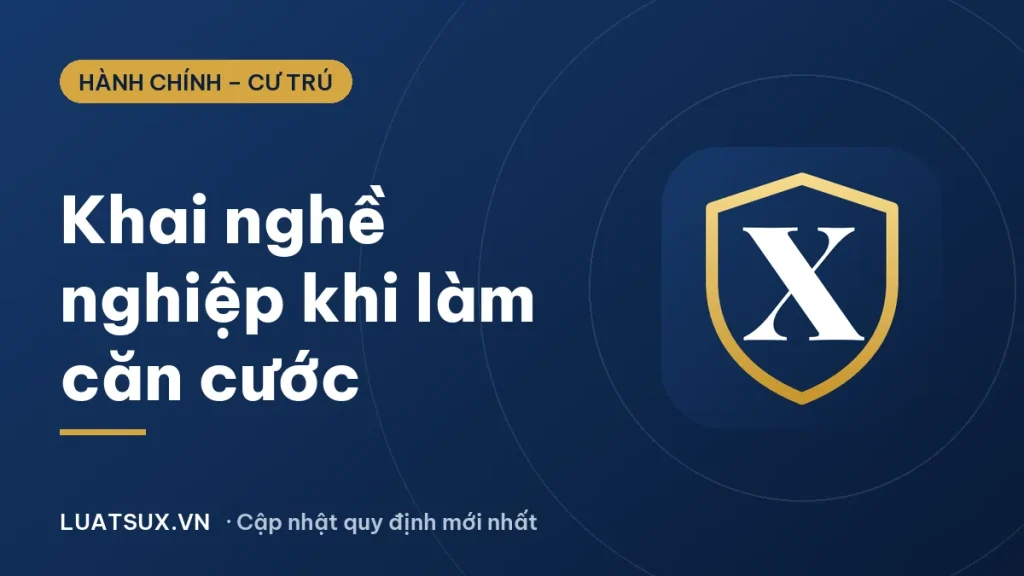 Khai nghề nghiệp trong căn cước công dân như thế nào? (2026)