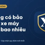 Lỗi không có bảo hiểm xe máy bị phạt bao nhiêu tiền 2026