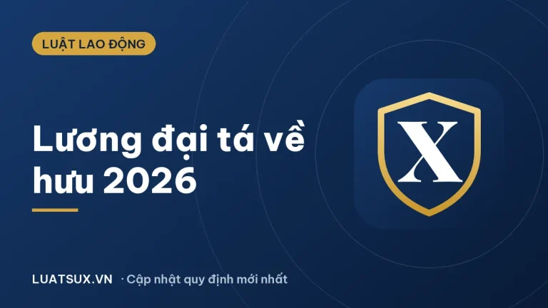 Lương đại tá quân đội về hưu là bao nhiêu? Cập nhật 2026