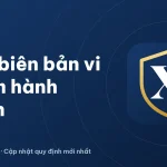 Biên bản vi phạm hành chính: mẫu số 01 mới nhất 2026 và cách ghi