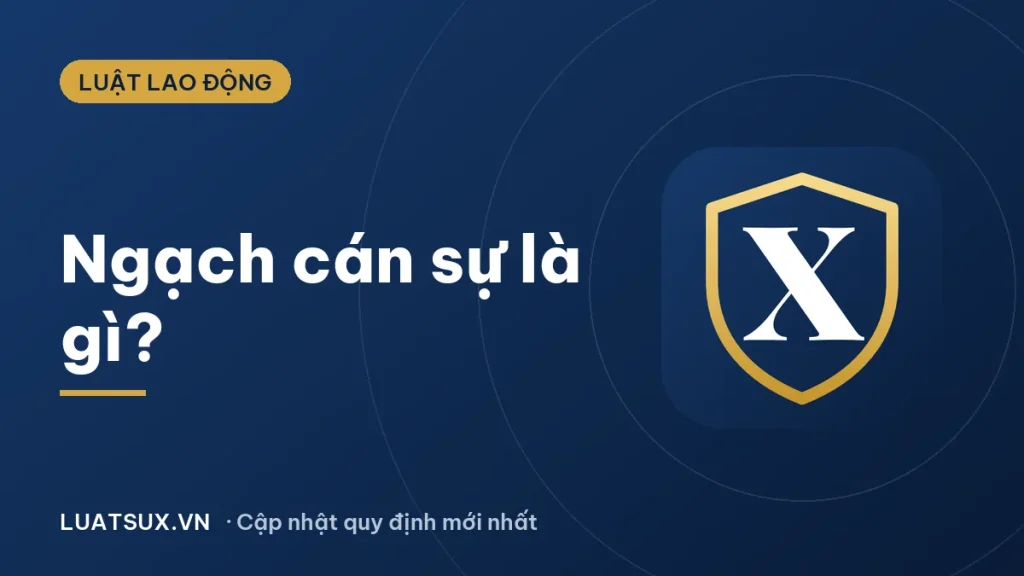 Cán sự là gì? Ngạch cán sự công chức, mã ngạch, lương 2026