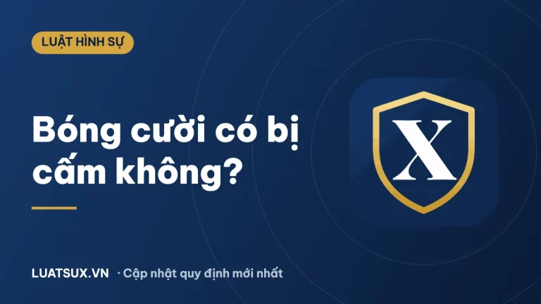 Bóng cười có bị cấm không? Người sử dụng có vi phạm 2026