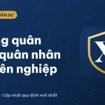 Số năm lên quân hàm của quân nhân chuyên nghiệp 2026