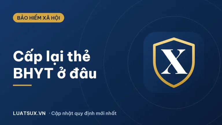 Xin cấp lại thẻ bảo hiểm y tế ở đâu? Hướng dẫn mới nhất 2026