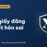Giấy đăng ký kết hôn bị sai thông tin: thủ tục chỉnh sửa 2026