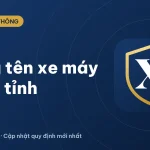 Sang tên xe máy khác tỉnh: thủ tục, hồ sơ, lệ phí mới 2026