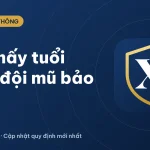 Mũ bảo hiểm trẻ em: Trẻ mấy tuổi phải đội theo luật 2026?