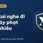 Lỗi đeo tai nghe phạt bao nhiêu khi đi xe máy? Mức phạt 2026